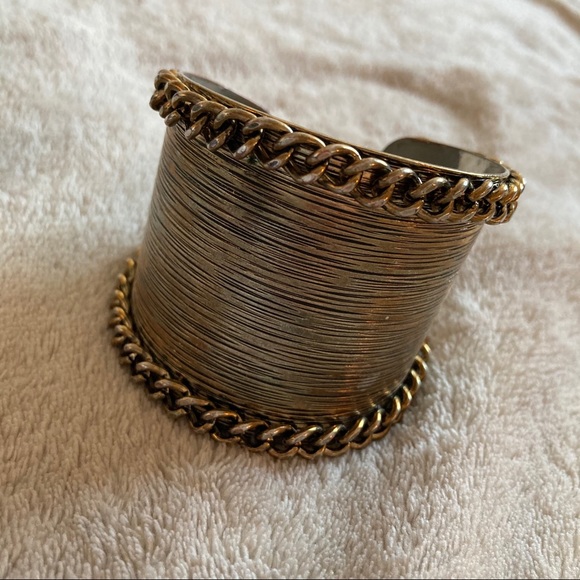 Mango goldtone cuff bracelet - Picture 6 of 9